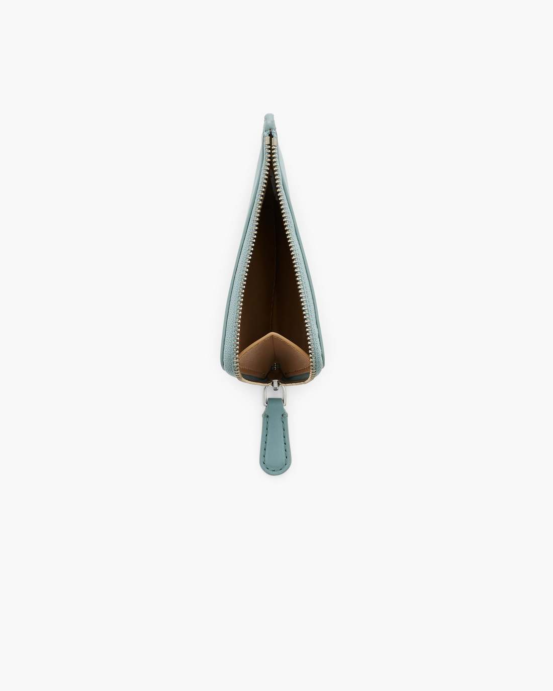 The Everyday Top Zip Charm Wallet Sky Blue - Marc Jacobs Signature
