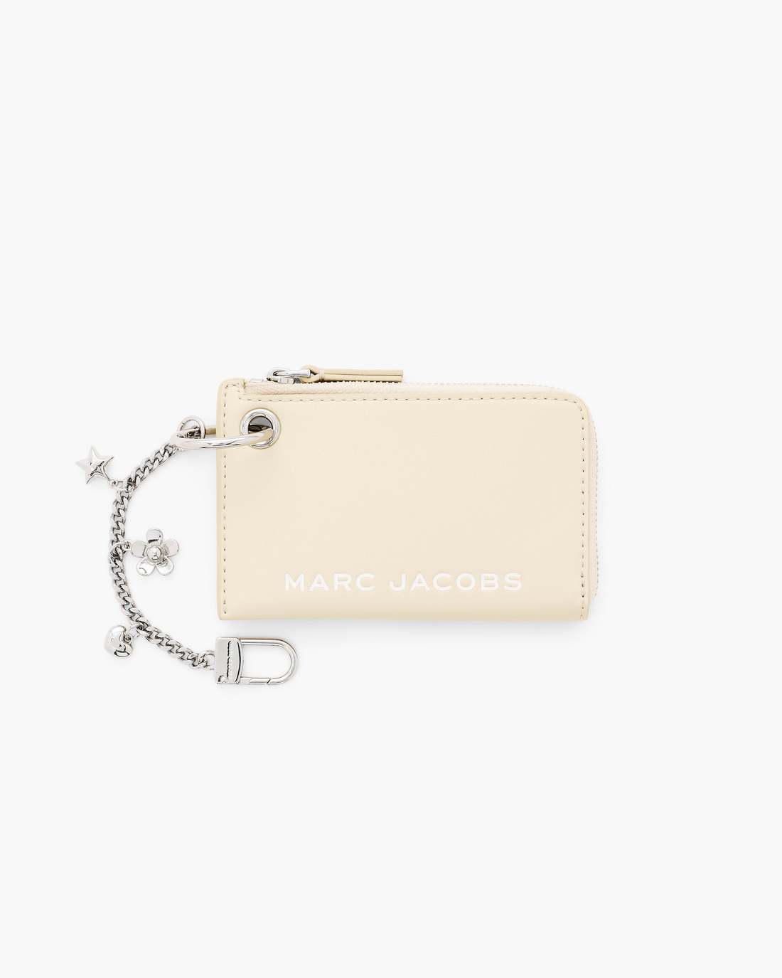 The Top Zip Charm Wallet Cloud White - Marc Jacobs Premium