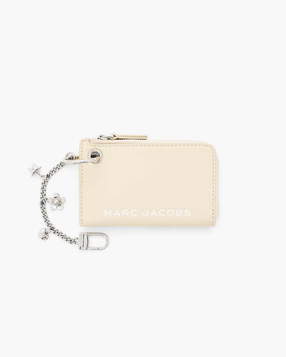 The Top Zip Charm Wallet Cloud White - Marc Jacobs Premium