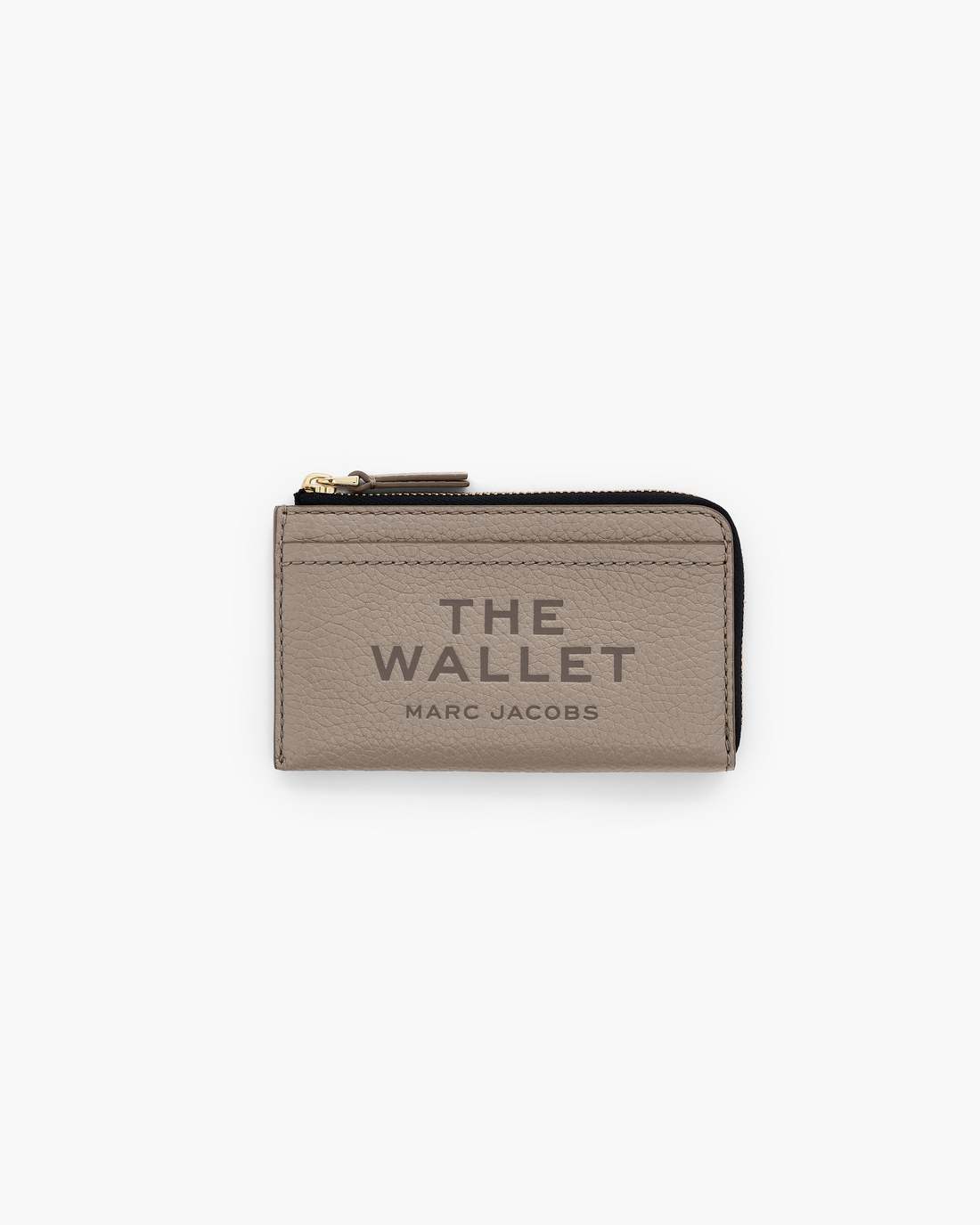 The Leather Top Zip Multi Wallet Cement - Marc Jacobs New