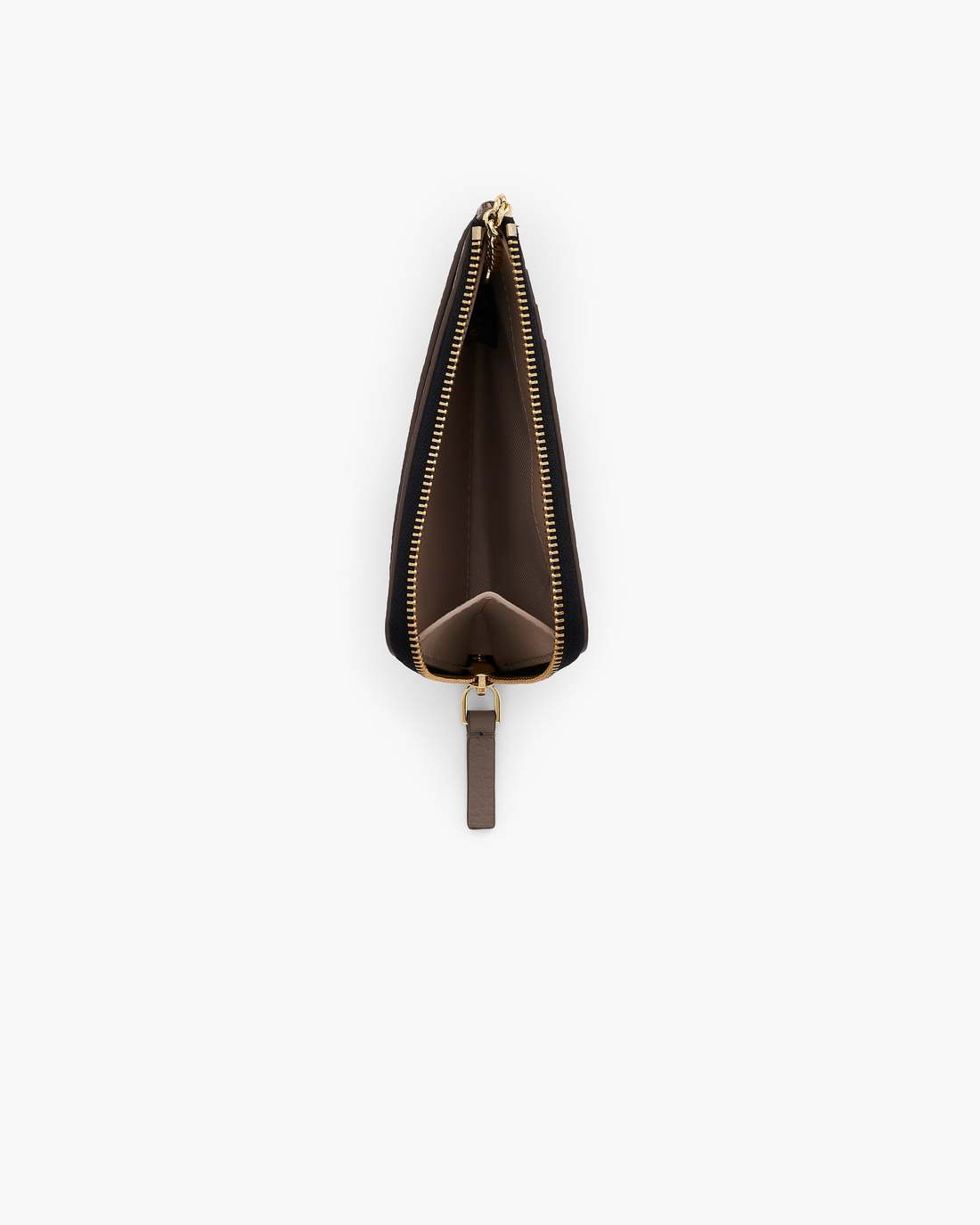 The Leather Top Zip Multi Wallet Cement - Marc Jacobs New