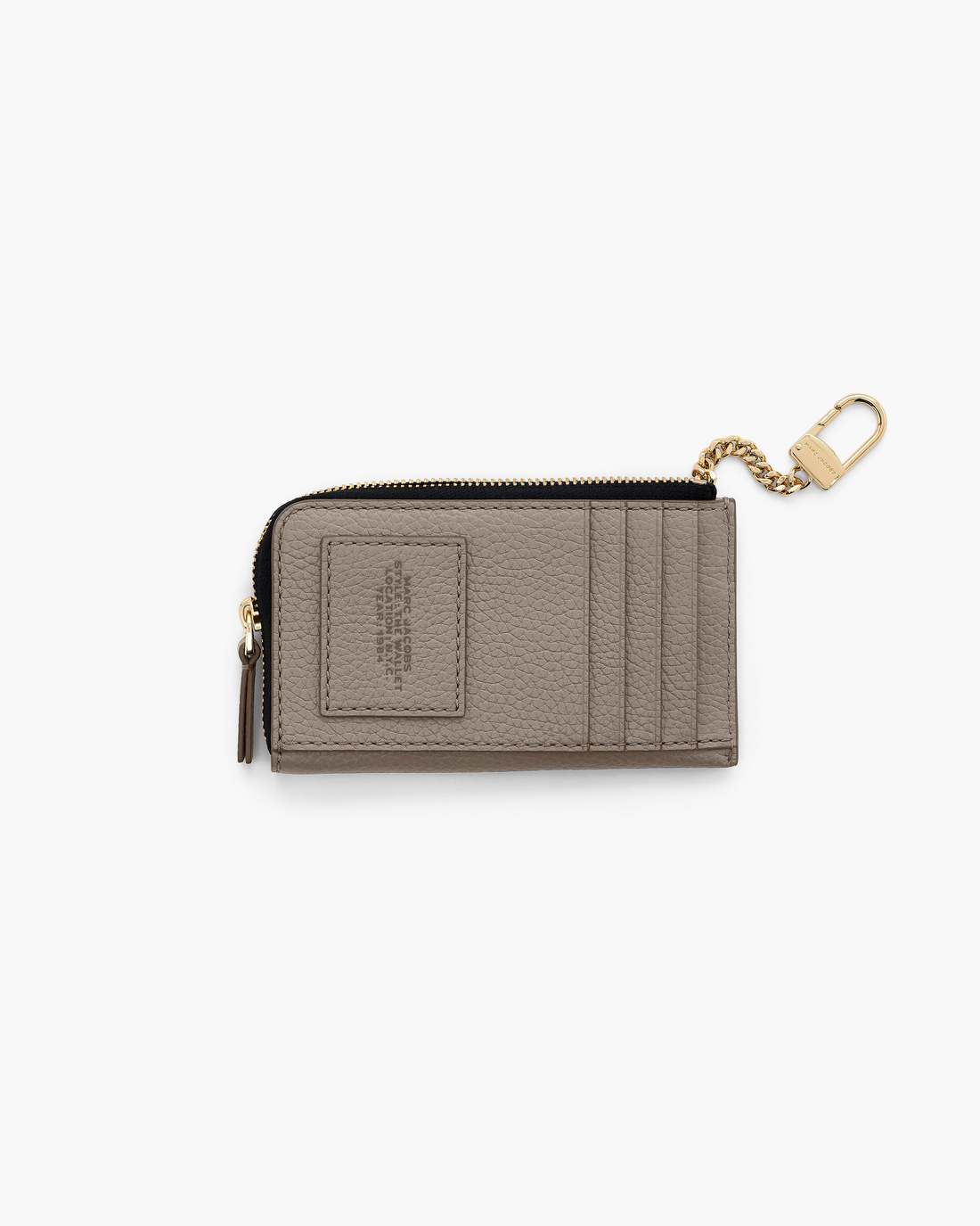 The Leather Top Zip Multi Wallet Cement - Marc Jacobs New