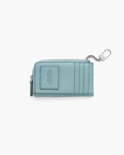 The Leather Top Zip Multi Wallet Sky Blue - Marc Jacobs Popular