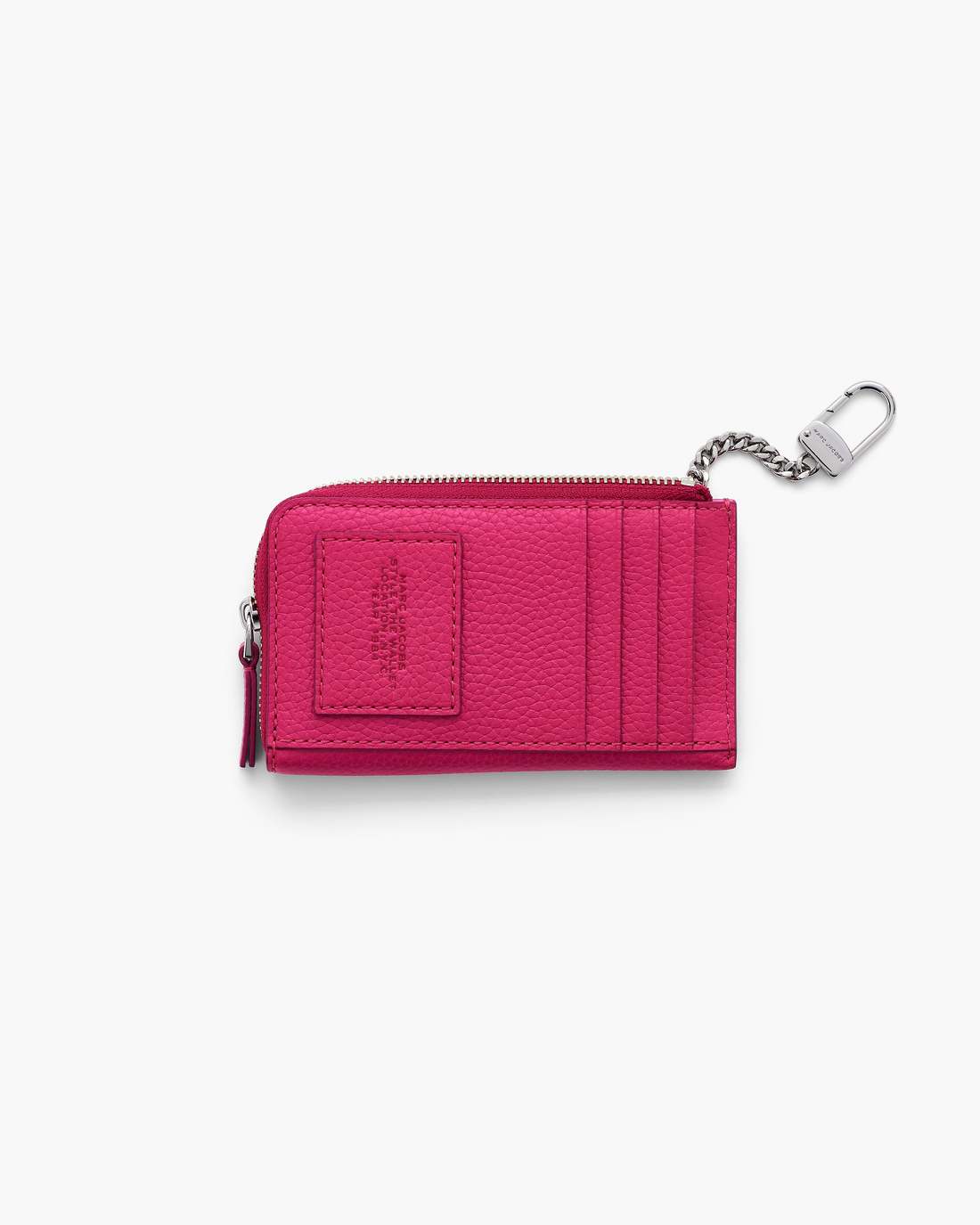 The Leather Top Zip Multi Wallet Raspberry Pink - Marc Jacobs Trending