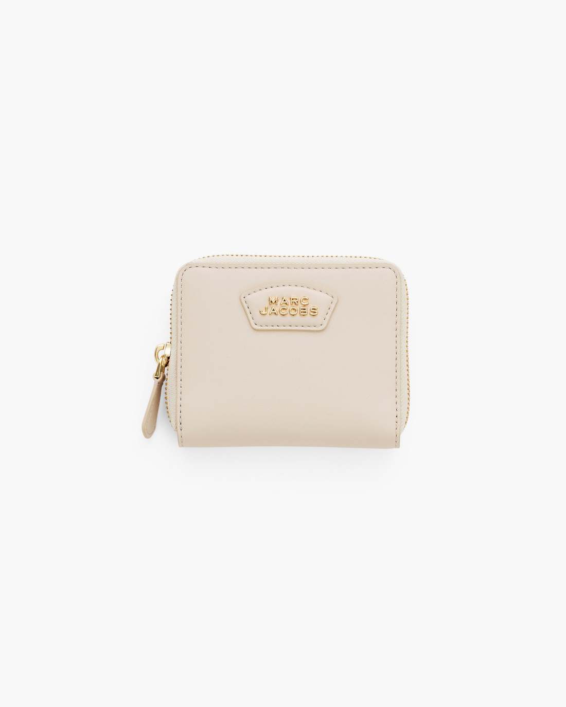 The Everyday Slim Compact Wallet Cloud White - Marc Jacobs New