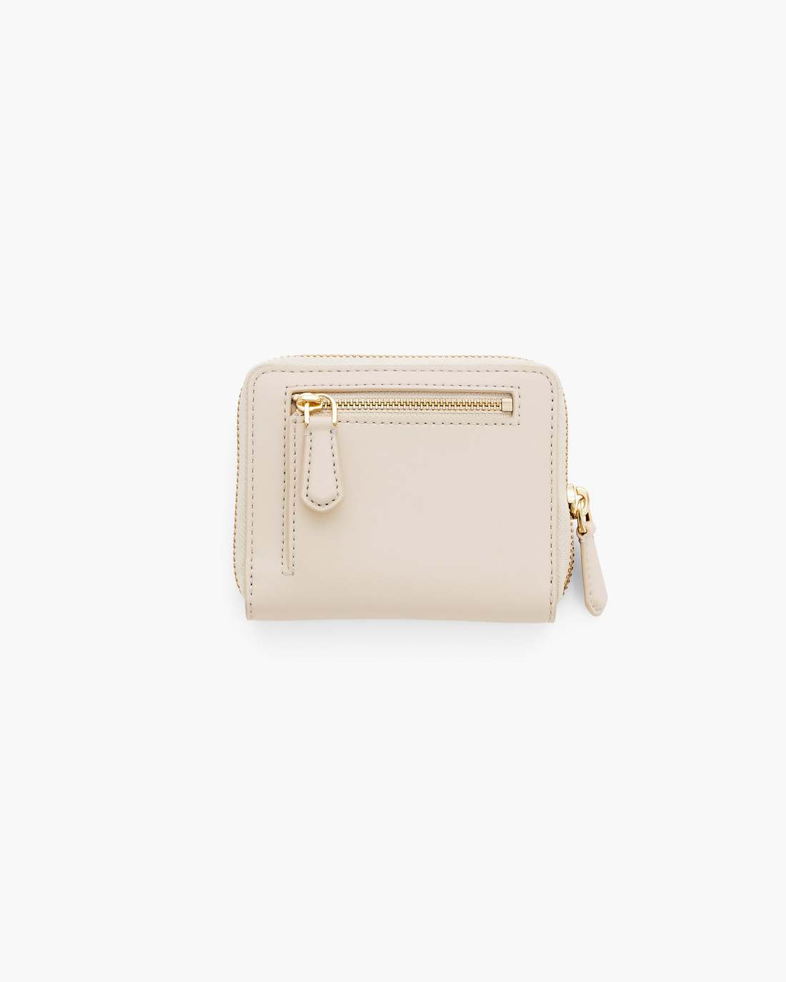 The Everyday Slim Compact Wallet Cloud White - Marc Jacobs New