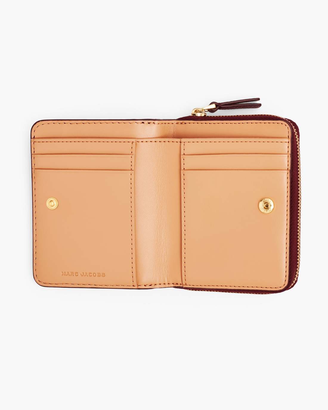 The Leather Mini Compact Wallet Cherry - Marc Jacobs Trending