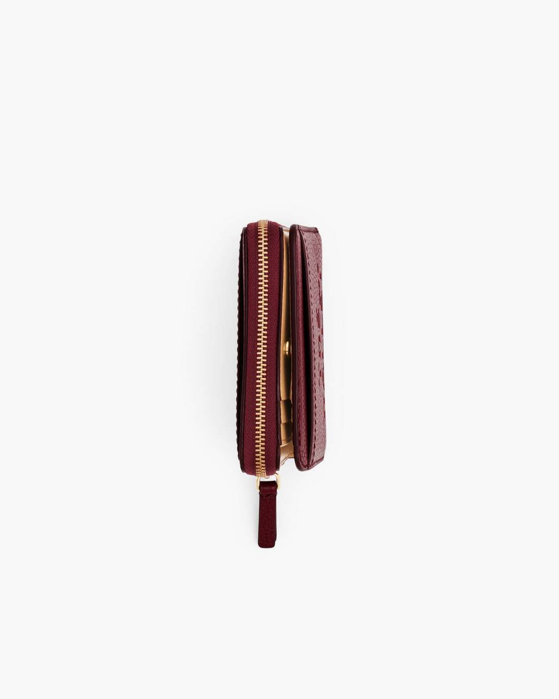 The Leather Mini Compact Wallet Cherry - Marc Jacobs Trending