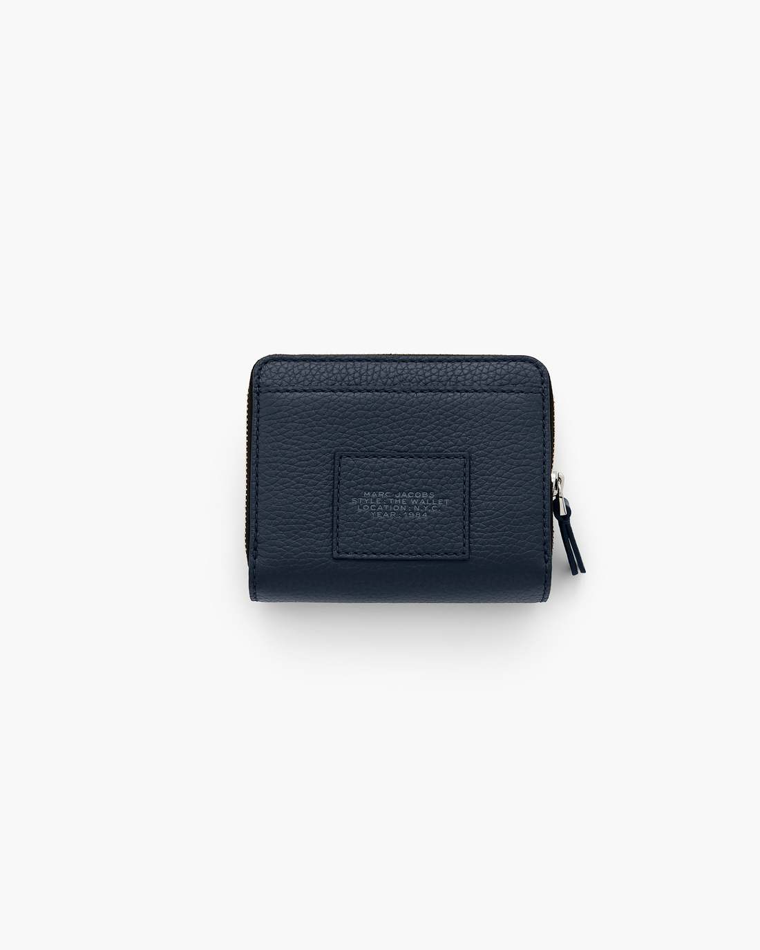 The Leather Mini Compact Wallet Blue Sea - Marc Jacobs Recommended
