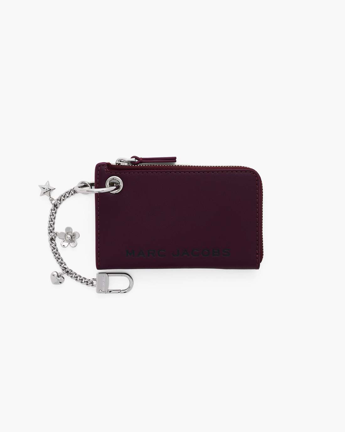 The Top Zip Charm Wallet Dark Plum - Marc Jacobs Popular