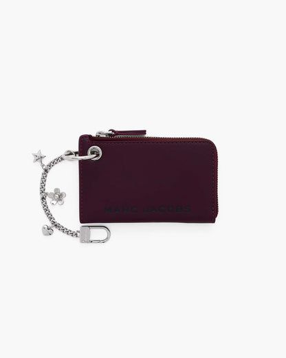 The Top Zip Charm Wallet Dark Plum - Marc Jacobs Popular