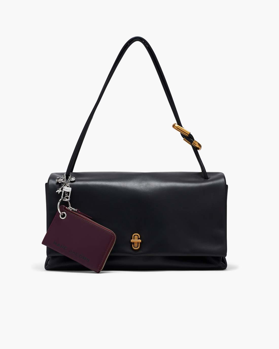 The Top Zip Charm Wallet Dark Plum - Marc Jacobs Popular