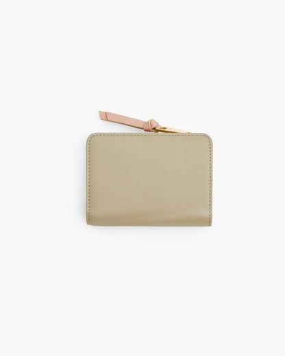 The Utility Snapshot Mini Compact Wallet Khaki Multi - Marc Jacobs Signature