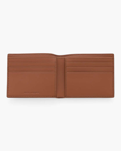The Leather Billfold Wallet Argan Oil - Marc Jacobs Premium
