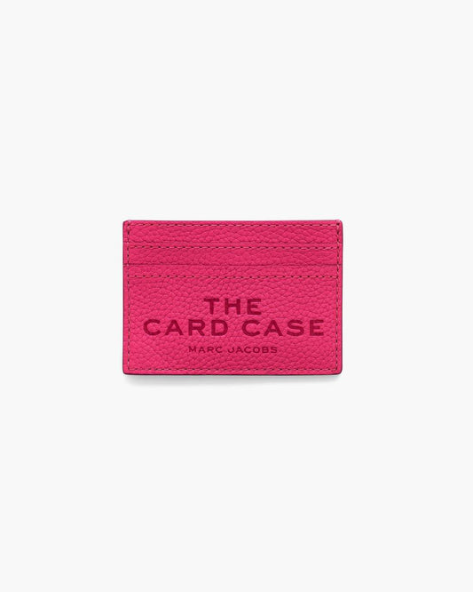 The Leather Card Case Raspberry Pink - Marc Jacobs Popular