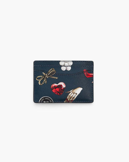 The Trinket Utility Snapshot Card Case Navy Multi - Marc Jacobs Recommended