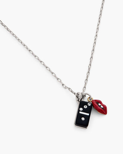 The Trinket Pendant Necklace Silver/Multi - Marc Jacobs Popular
