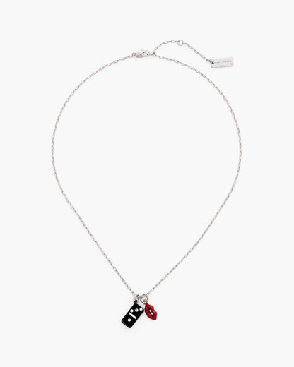 The Trinket Pendant Necklace Silver/Multi - Marc Jacobs Popular
