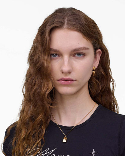The Mini Icon Daisy Necklace Gold - Marc Jacobs Trending