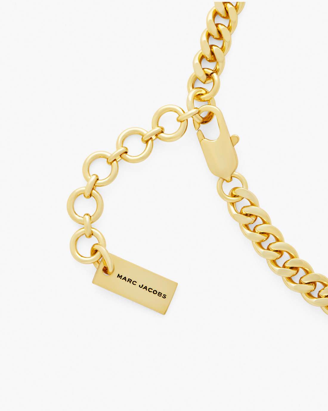 The Mini Icon Charm Necklace Light Antique Gold - Marc Jacobs Exclusive