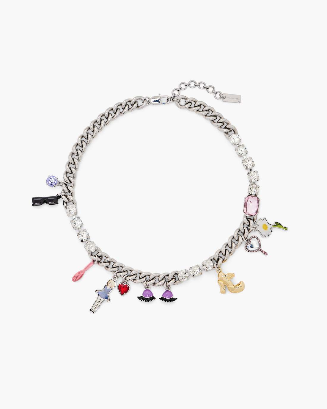 The Dollhouse Charm Necklace Silver/Multi - Marc Jacobs Popular