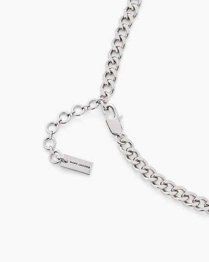 The Sticker Charm Necklace Silver Multi - Marc Jacobs Best Seller