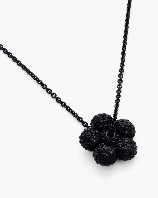 The Daisy Pave Necklace Black/Black Crystal - Marc Jacobs Recommended