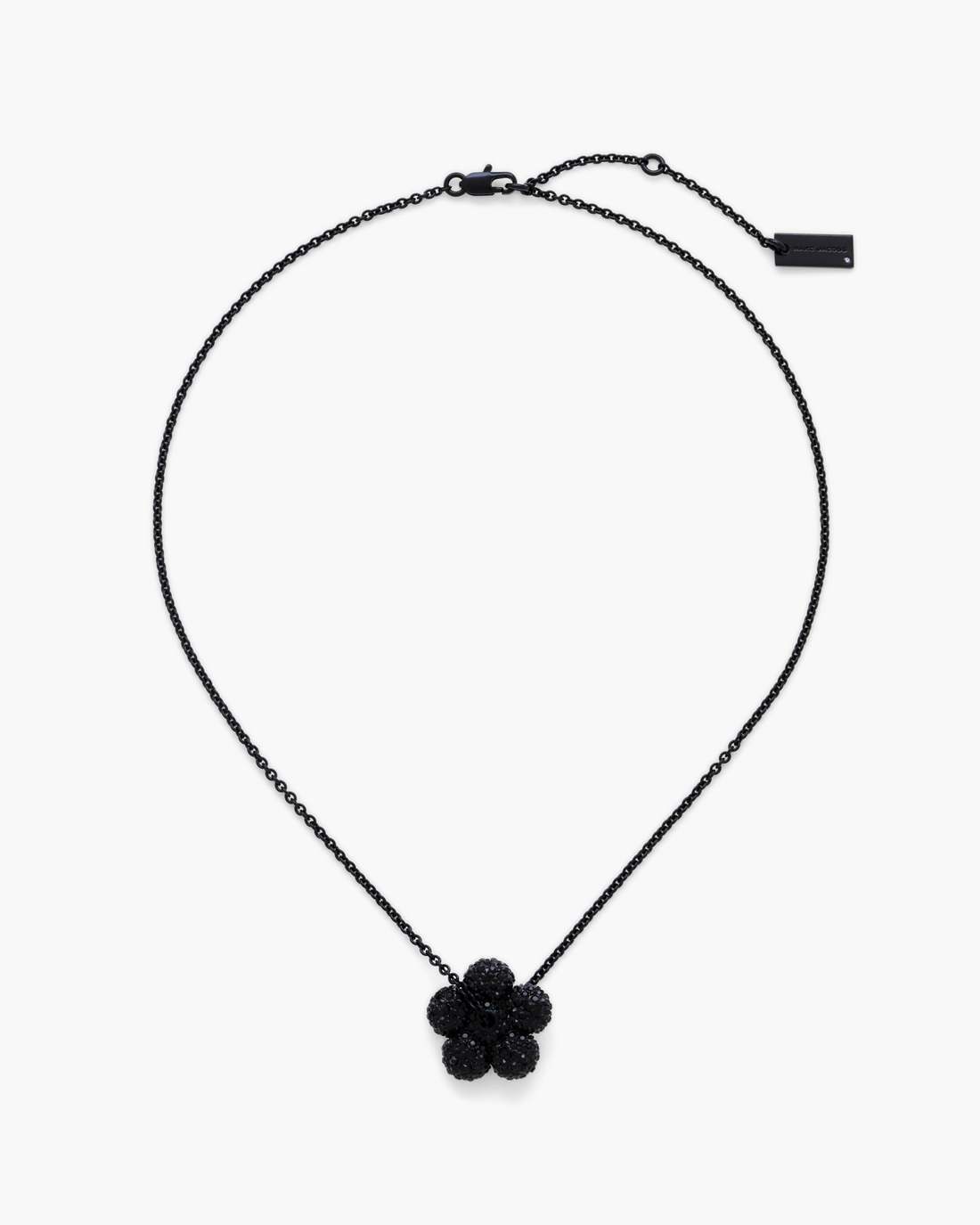 The Daisy Pave Necklace Black/Black Crystal - Marc Jacobs Recommended