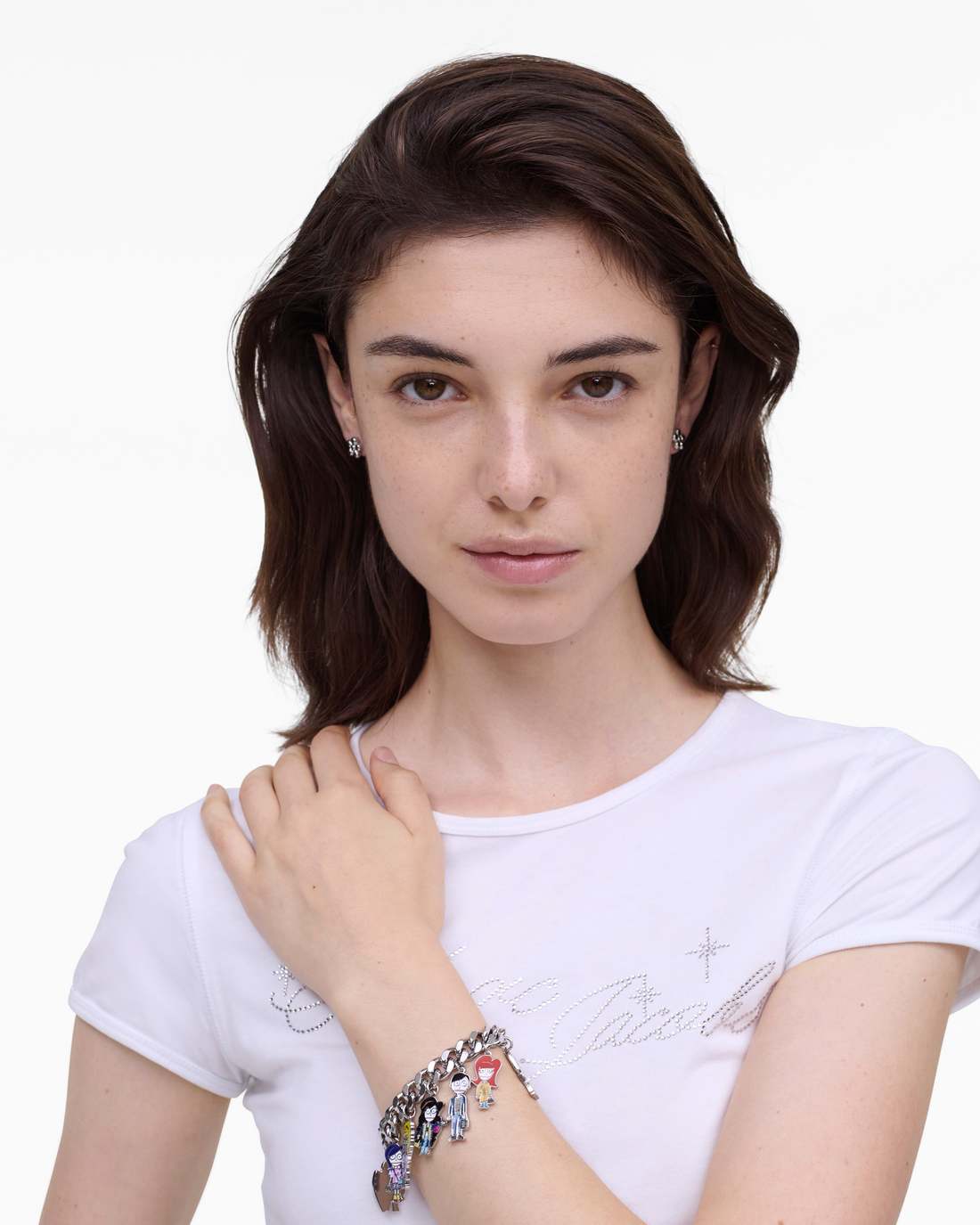 The Cities Charm Bracelet Silver/Multi - Marc Jacobs Featured