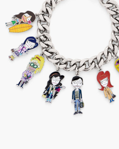 The Cities Charm Bracelet Silver/Multi - Marc Jacobs Featured