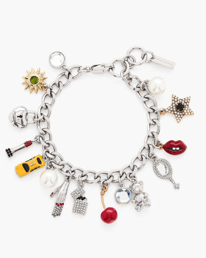 The Trinket Charm Bracelet Silver/Multi - Marc Jacobs Popular