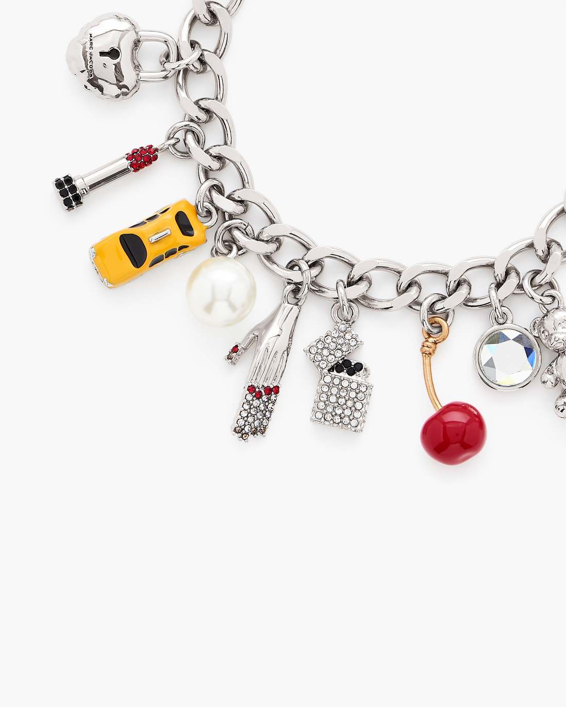 The Trinket Charm Bracelet Silver/Multi - Marc Jacobs Popular