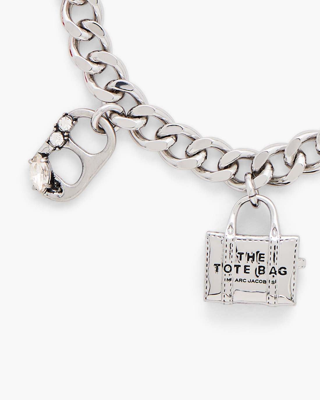 The Sticker Charm Bracelet Silver Multi - Marc Jacobs Exclusive