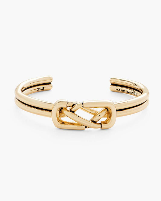 The Dual Cuff Bracelet Gold - Marc Jacobs Premium