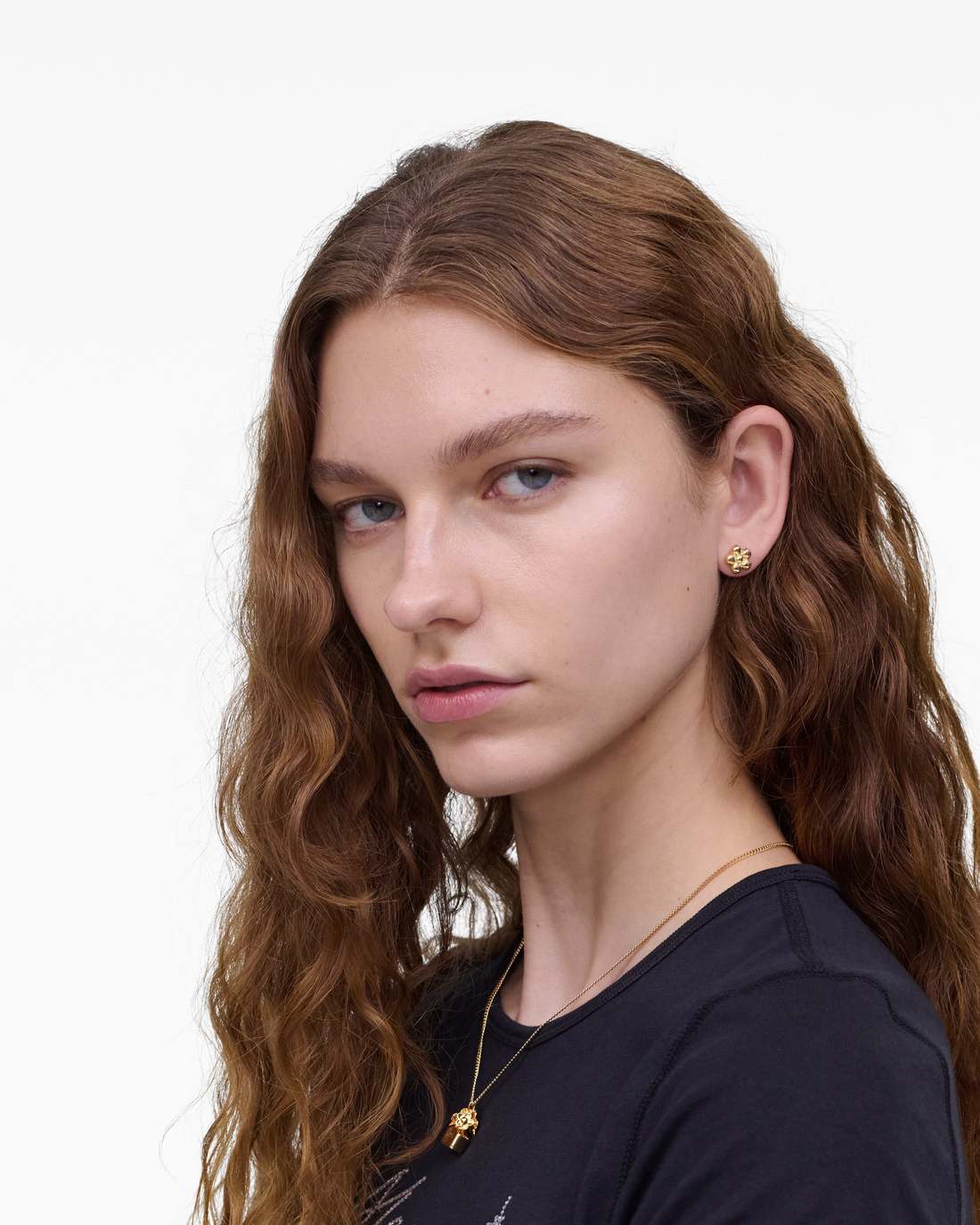 Daisy Balloon Stud Earrings Gold - Marc Jacobs Popular