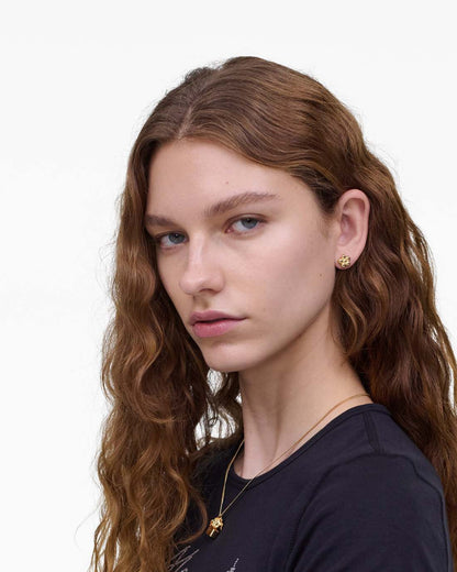 Daisy Balloon Stud Earrings Gold - Marc Jacobs Popular