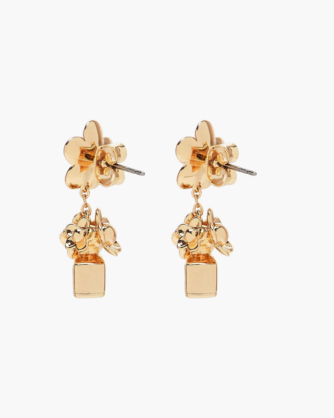 The Mini Icon Daisy Earrings Gold - Marc Jacobs Recommended