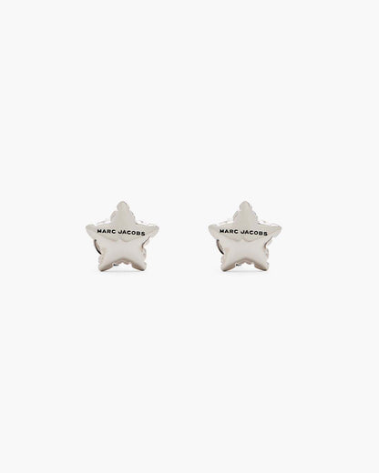 The Star Balloon Stud Earrings Light Antique Silver - Marc Jacobs Trending