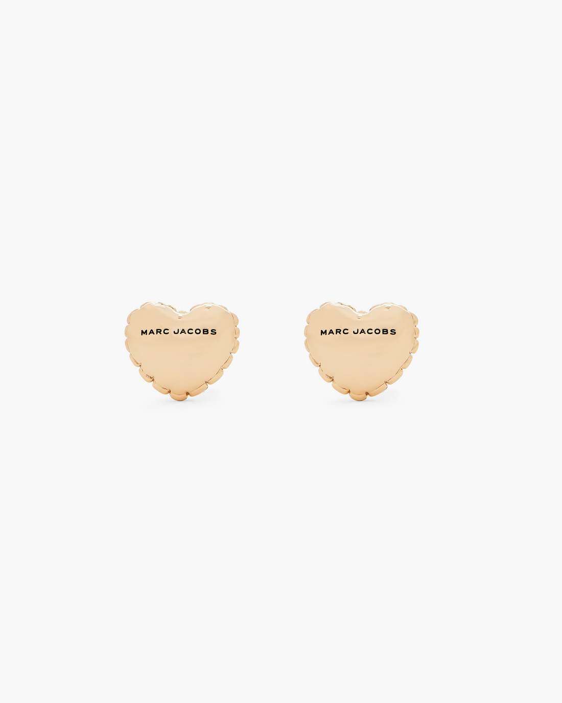 The Heart Balloon Stud Earrings Light Antique Gold - Marc Jacobs Recommended