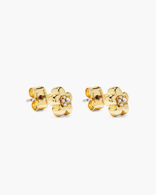 The Daisy Earrings Gold/Crystal - Marc Jacobs New