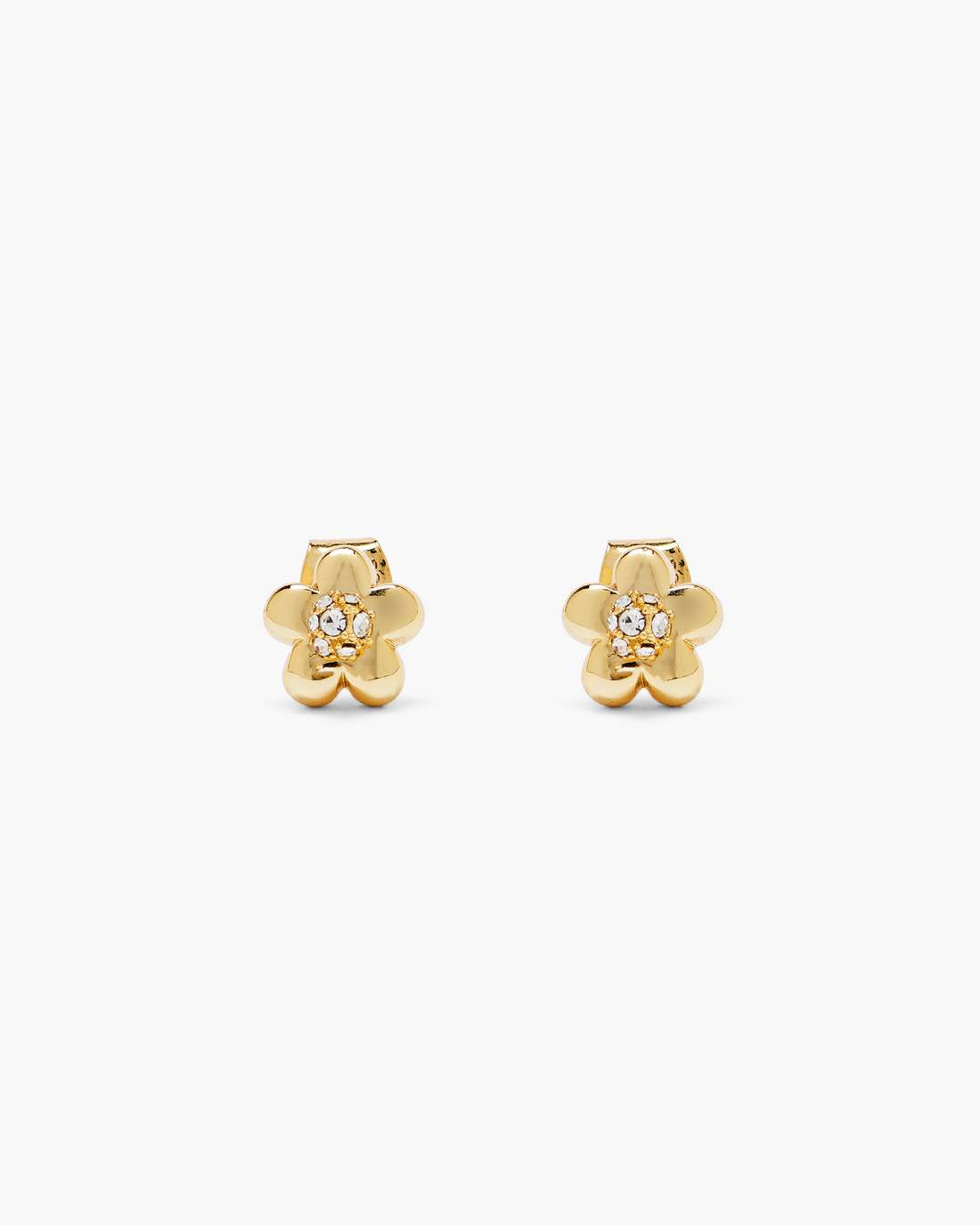 The Daisy Earrings Gold/Crystal - Marc Jacobs New
