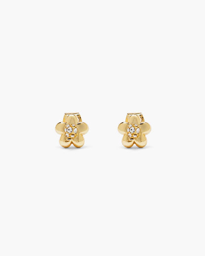 The Daisy Earrings Gold/Crystal - Marc Jacobs New