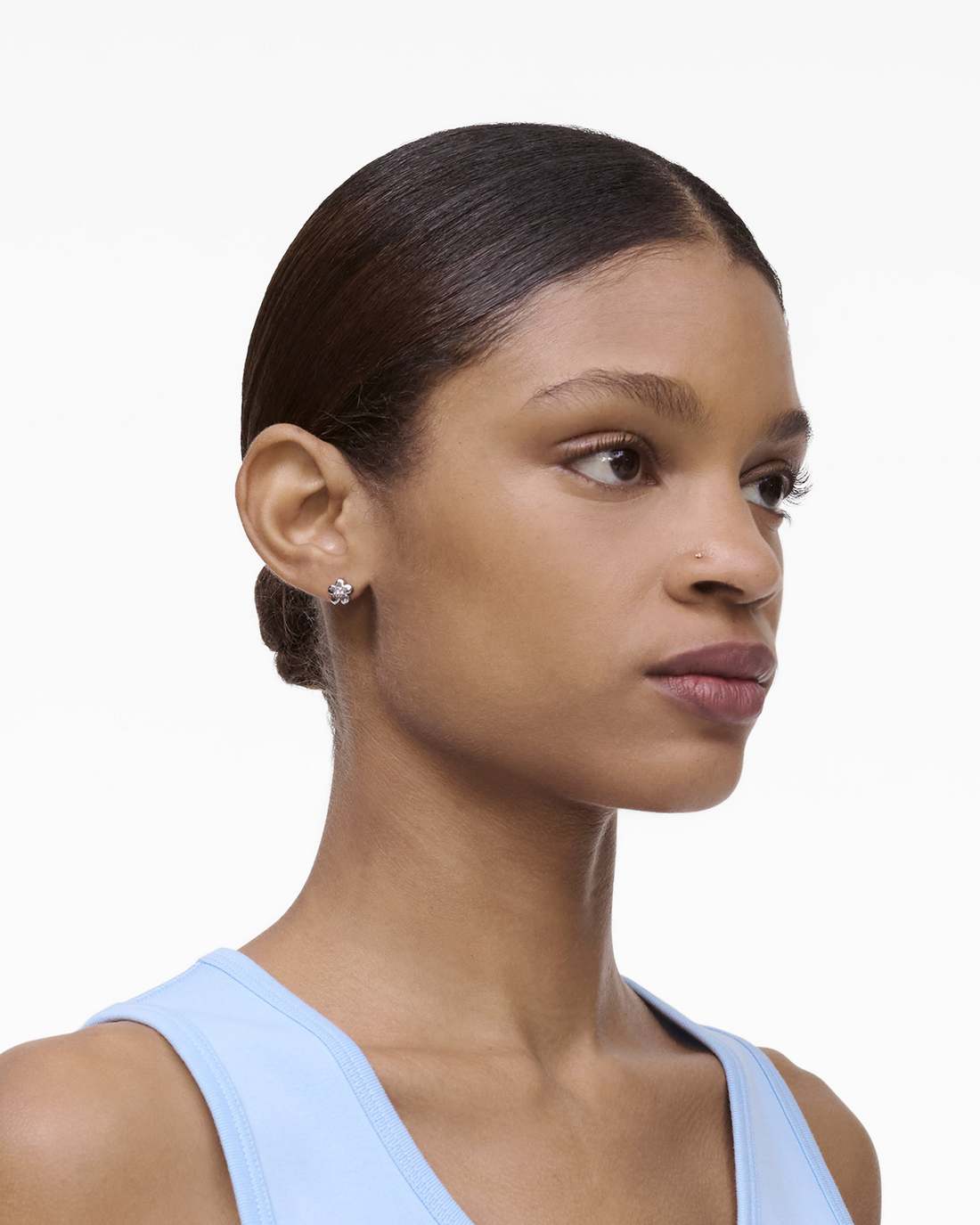The Daisy Earrings Silver/Crystal - Marc Jacobs Featured