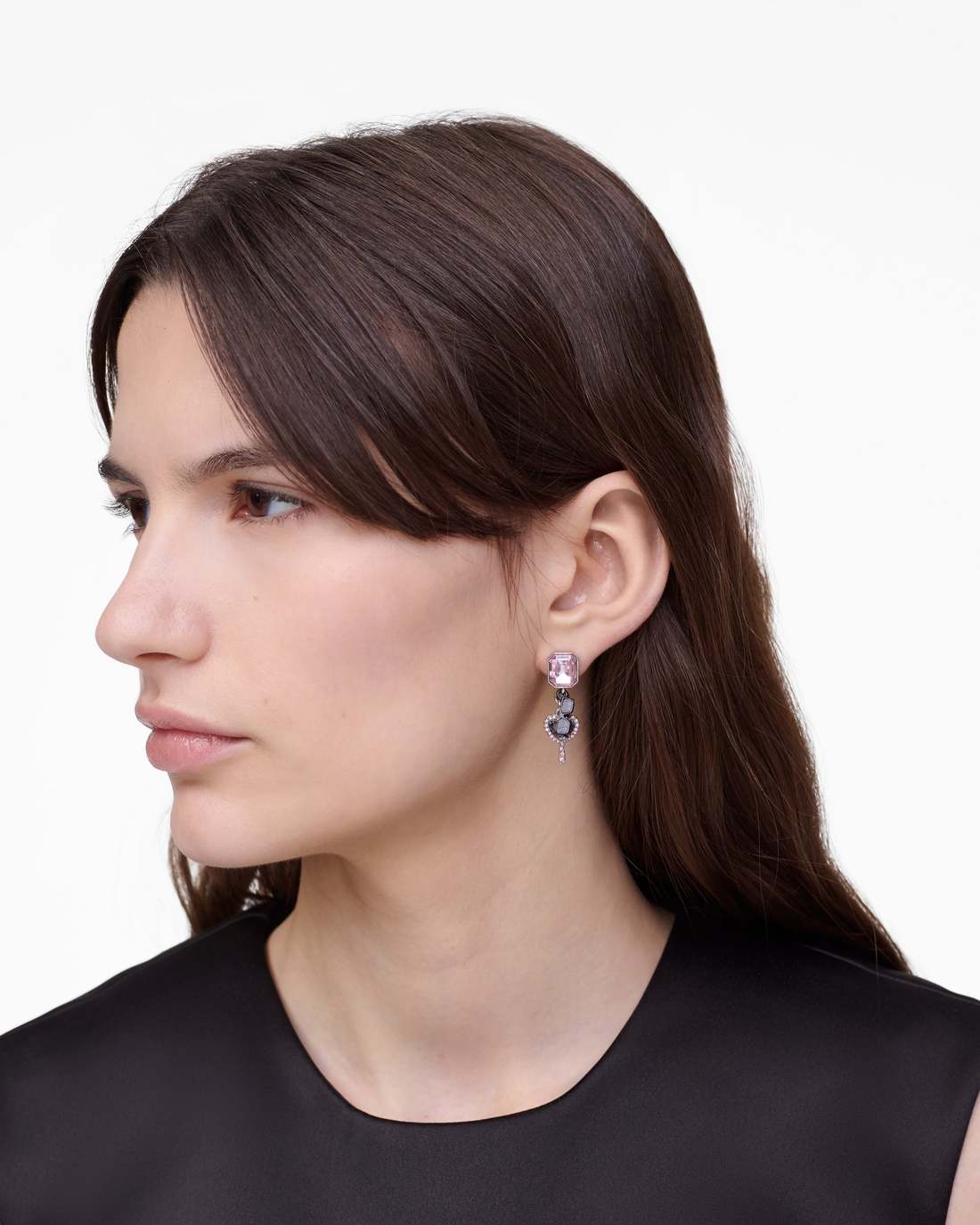 The Dollhouse Charm Earrings Silver/Multi - Marc Jacobs New