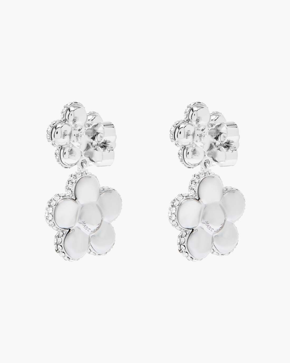 The Daisy Balloon Drop Earrings Silver/Crystal - Marc Jacobs Trending