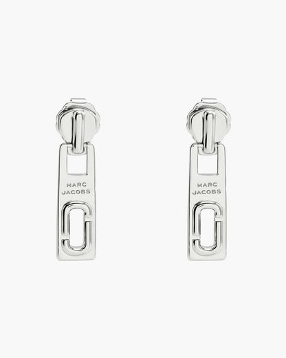 J Marc Zipper Earrings Silver - Marc Jacobs Recommended