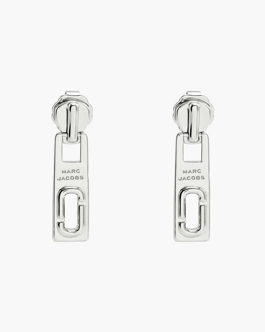 J Marc Zipper Earrings Silver - Marc Jacobs Recommended