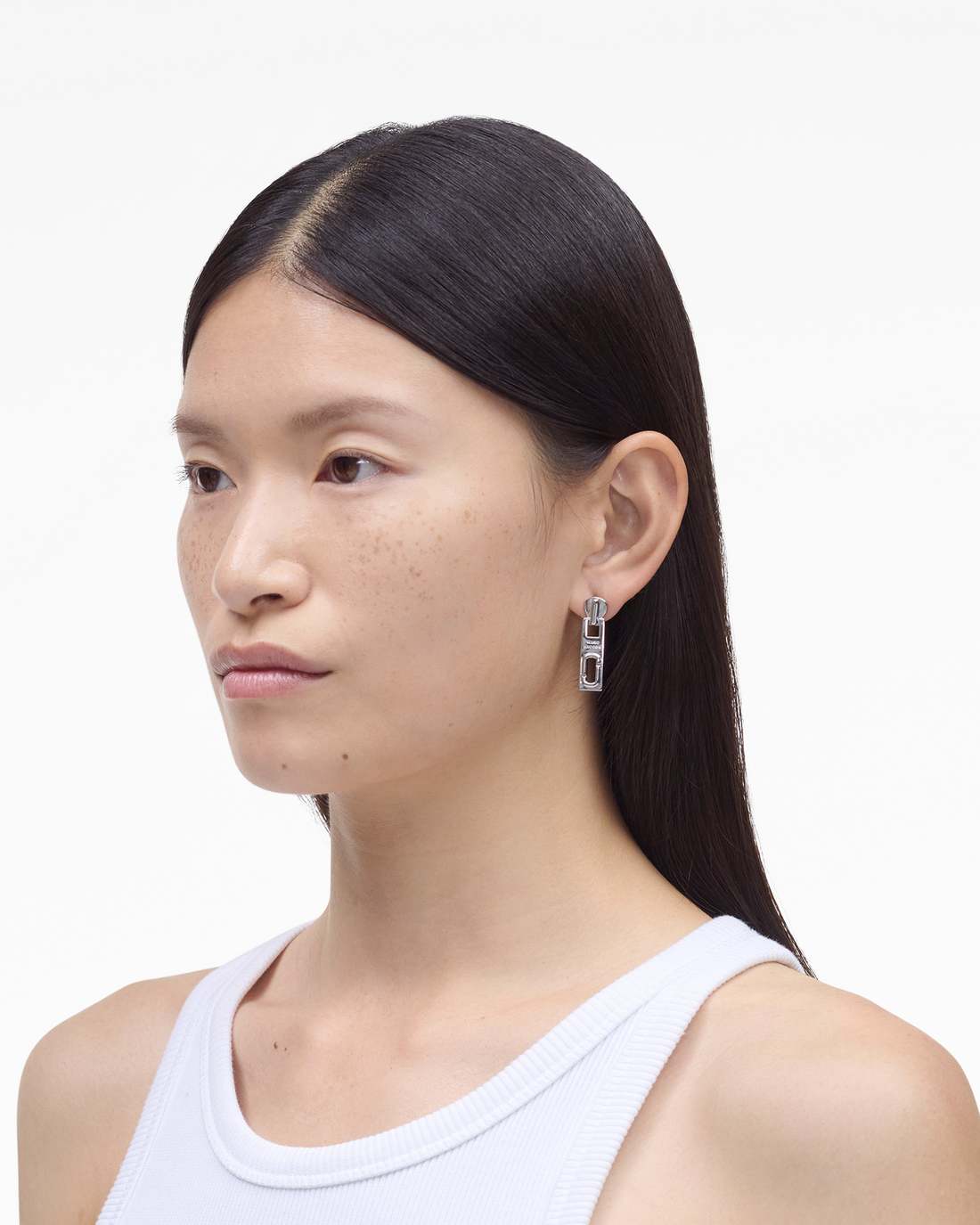J Marc Zipper Earrings Silver - Marc Jacobs Recommended