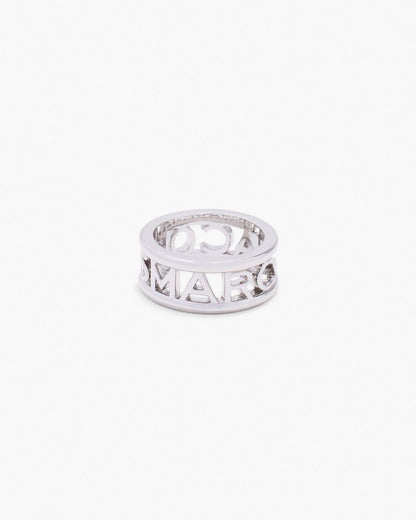 The Monogram Ring Silver - Marc Jacobs Premium