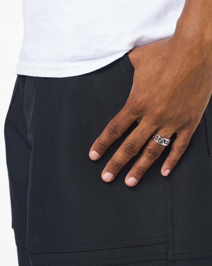 The Monogram Ring Silver - Marc Jacobs Premium